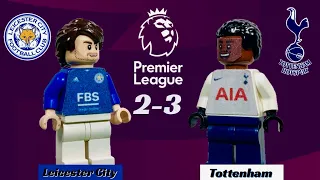 Leicester 2-3 Tottenham | LEGO Highlights