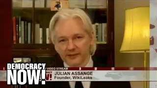 "Bradley Manning Has Become a Martyr" - WikiLeaks' Julian Assange on Guilty Verdict 1/2