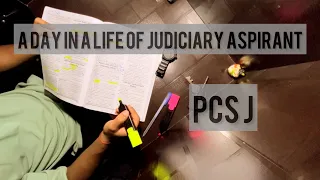 STUDY VLOG 📄 productive day of a judiciary aspirant (PCS-J)