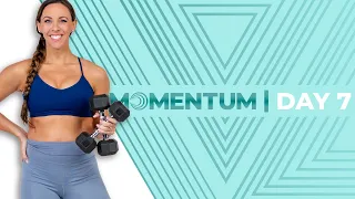 40 Minute Shoulders & Triceps Workout | Level 2 | MOMENTUM - Day 7