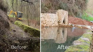 Refurbishing an old granite tank