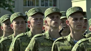 В Лидском погранотряде состоялась торжественная церемония принятия военной присяги