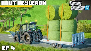 CUNNING PLAN GETS OUR FIRST SHEEP | Farming Simulator 22 - Haut-Beyleron | Episode 4