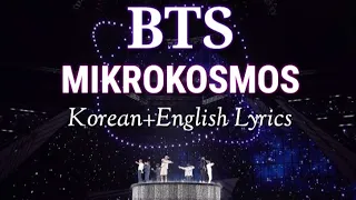 (BTS) '소우주 (Mikrokosmos)' 연말무대 교차편집 (stage mix) + 8D audio+ Korean+English Lyrics(wear headphones 🎧)