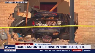 Car plows into DC child care center; no injuries reported