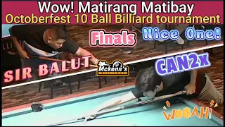 Finals - Matirang Matibay - Octoberfest 10 Ball Tournament - Nice One!