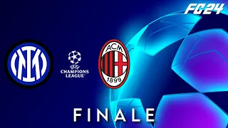 Inter - Milan ⚽️ Finale UEFA Champions League 2023/24 Realistic Match Sim FC 24 *EPIC*