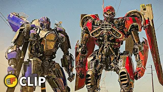 Shatter & Dropkick Meet Sector 7 Scene | Bumblebee (2018) Movie Clip HD 4K