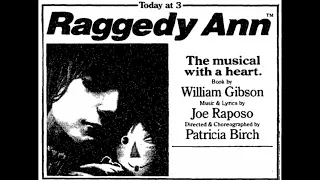 Raggedy Ann: '80s dark musical fantasy found!