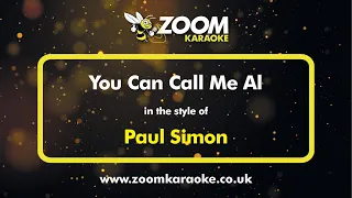 Paul Simon - You Can Call Me Al - Karaoke Version from Zoom Karaoke