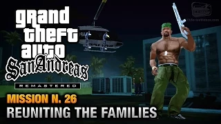 GTA San Andreas Remastered - Mission #26 - Reuniting the Families (Xbox 360 / PS3)