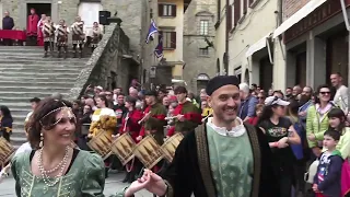 Santa Mrgherita da Cortona. Benedizione dei ceri e processione