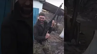 ‼️🇺🇦Украинский боевик хвастается итальянским пулемётом  MG 42/59