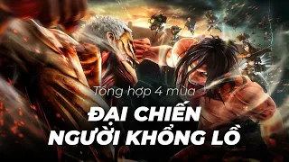 Reup 110 : Tổng Hợp 4 mùa Attack on Titans