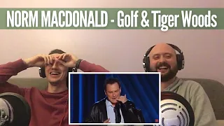 Norm MacDonald - Golf and Tiger Woods | Reaction (#IrishReact)