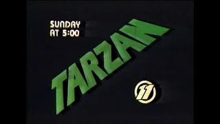 70's Ads Tarzan Lord of the Jungle TV Promo 1979 KCBD-TV Remastered