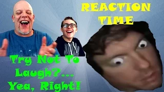 REACTION TIME | Buried By A "Try Not To Laugh" Video Again!