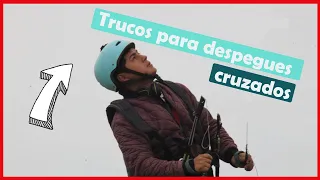 Análisis de despegues cruzados de parapente