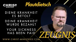 Plautdietsch: Diene Krankheit es betolt | Deine Krankheit wurde bezahlt | Sickness has been paid