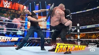 WWE 2K17 - Roman Reigns vs Dean Ambrose vs Brock Lesnar