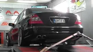 E55 AMG Leistungsprüfstand