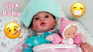 Reborn Toddler is Sick! Reborn Baby Goes to the Doctor