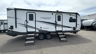 2023 Forest River Flagstaff Superlite 26FKBS Lite Weight Front Kitchen Travel Trailer RV