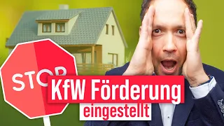 KfW (BEG) Förderung gestoppt - das Wichtigste in Kürze