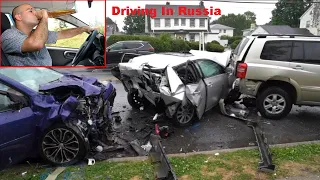 Russian Dash Cam 2021 - Car Crash Compilation  - Top Dash Cam 2022 - Top Russian Dash Cam