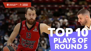 Top 10 Plays | Round 5 | Turkish Airlines EuroLeague