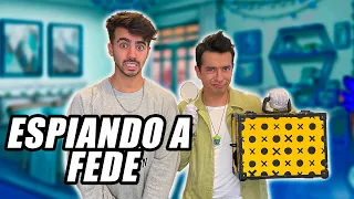 La REALIDAD de como VIVE FEDE VIGEVANI *DESCUBRO UNA PUERTA SECRETA* - Espiando el Cuarto De Cap #1