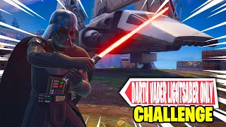 Darth Vader Lightsaber Only Challenge in Fortnite