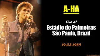 A-ha | Live in São Paulo (19.03.1989) [AUDIO]