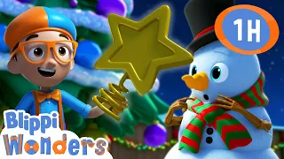 Christmas Scavenger Hunt ☃️🎄 | Blippi Wonders | Preschool Learning | Moonbug Tiny TV