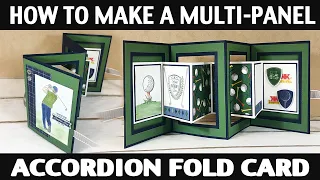 Stamping Jill - How To Make A Muti-Panel Accordion Fold Card