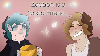 Zedaph gives Tango achievements while AFK | Hermitcraft Animatic