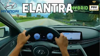 2023 Hyundai Elantra Hybrid Limited 1.6 POV Test Drive - Revolutionizing Your Commute