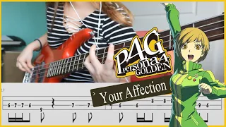 Your Affection Persona 4 Bass cover with Tabs