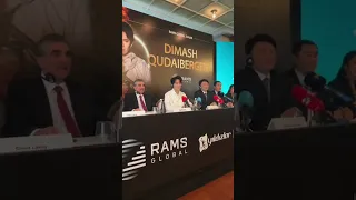 Dimash Istanbul press conference