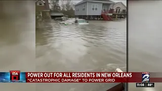 Power still out for New Orleans residents