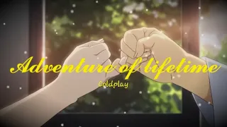 Multi-Anime AMV - Coldplay - Adventure of lifetime (lyrics) - 8d audio