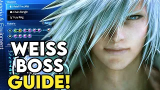 How to Beat WEISS Guide | Final Fantasy 7 Remake Intergrade PS5