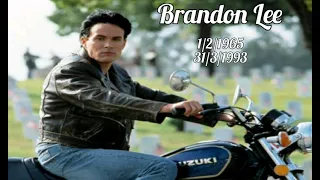 Brandon Lee tribute  The Crow  31 - 3 - 1993