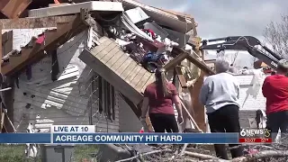 Tornado hits Blair community acreage hard