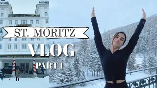 St. Moritz Vlog Part 1 | Ταξιδεύοντας για Ελβετία