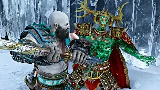 God of War: Ragnarok - Berserker King Hrolf Kraki No Damage Boss Fight GMGOW