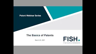 Patent Webinar | The Basics of Patents