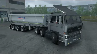 532.ETS2. DAF F241+Trailer Tipper Schmitz. Русмап.Южный регион.Стрим.