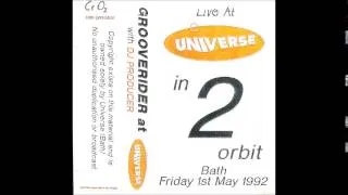 The DJ Producer @ UNIVERSE In2Orbit   May 1992