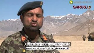 NATO TV sižets: Afganistānas karavīri mācās cīnīties patstāvīgi